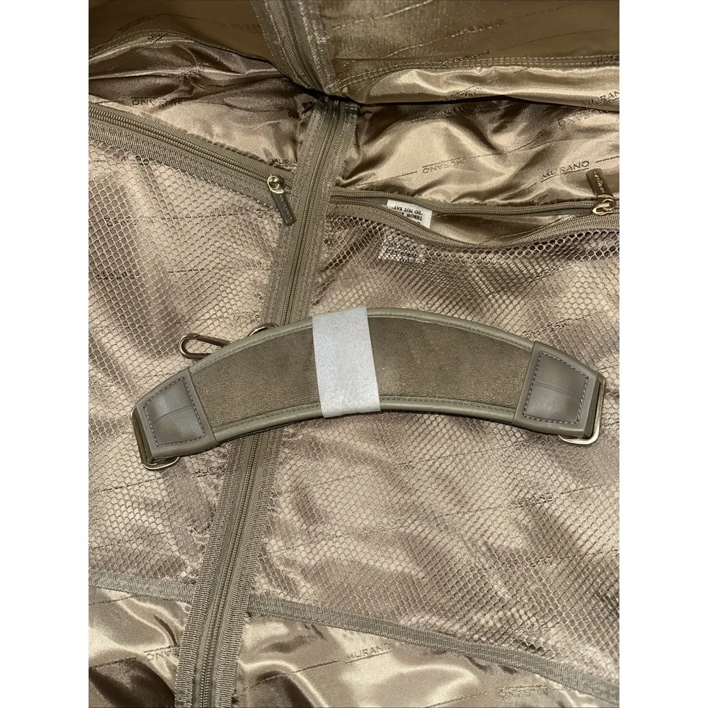 Vintage Murano Suede Large Shoulder Garment Bag Never Used